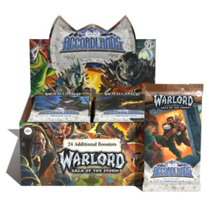 Warlord: Saga of the Storm - Into the Accordlands Booster Display