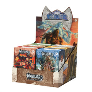 Warlord: Saga of the Storm - Into The Accordlands Starter Deck Display