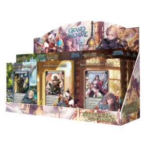 Grand Archive Alchemical Revolution Starter Deck Display