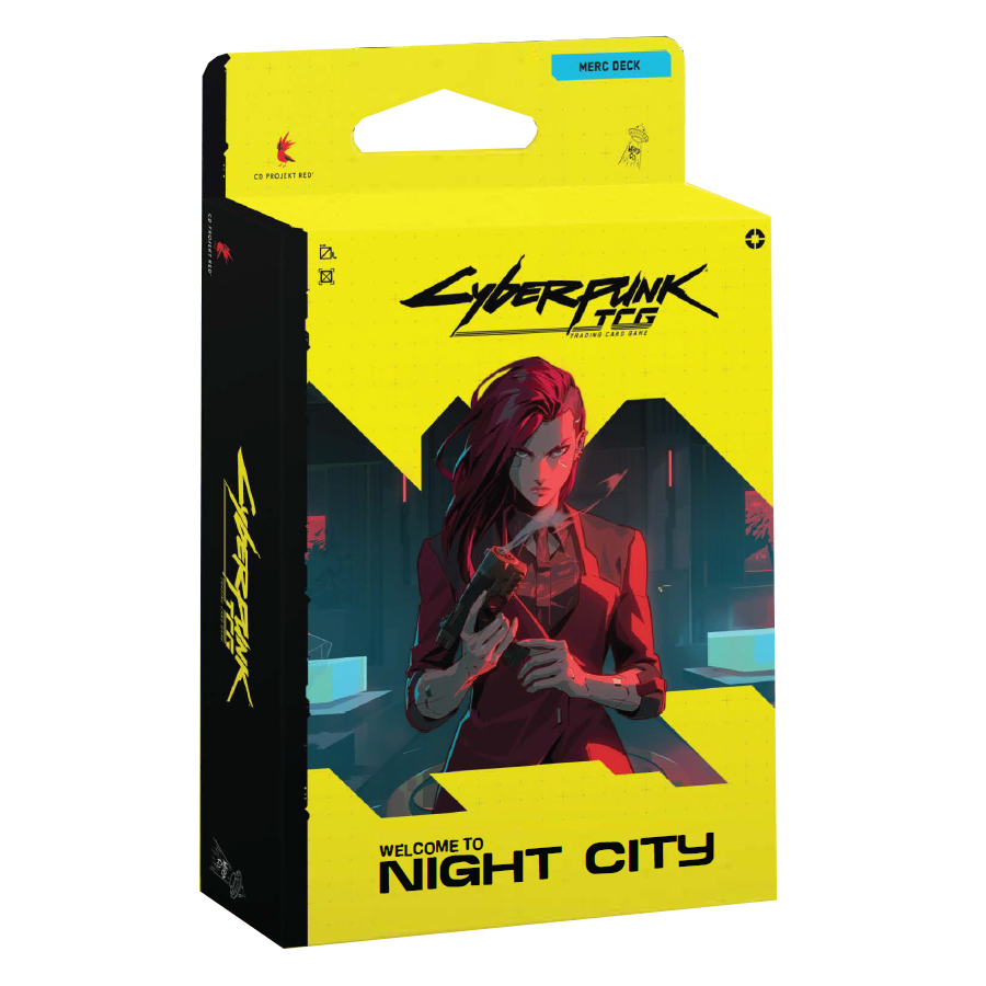 Cyberpunk TCG Retail Starter Deck - The Heist (6CT) - Case com 6 unidades