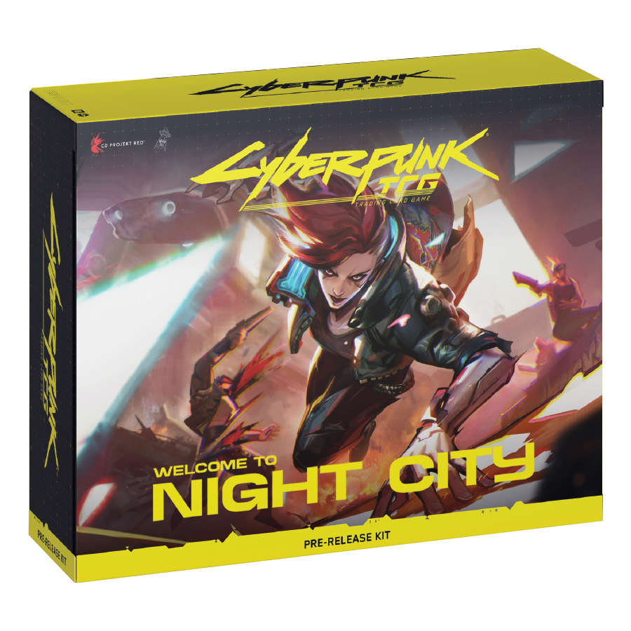 Cyberpunk TCG Pre-Release Kit (8 Kits per Case) - Case com 8 unidades