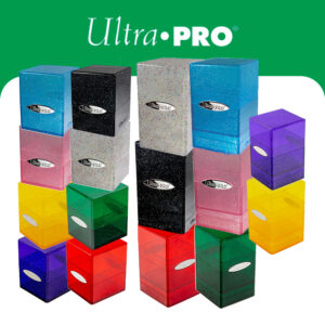 Ultra Pro Bundle 2: Satin Cube & Tower Glitter Deck Boxes - All 8 Models